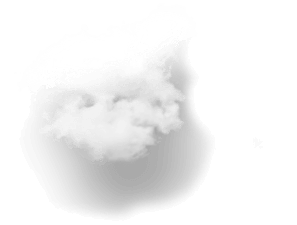 Clouds over beautiful holiday destinations